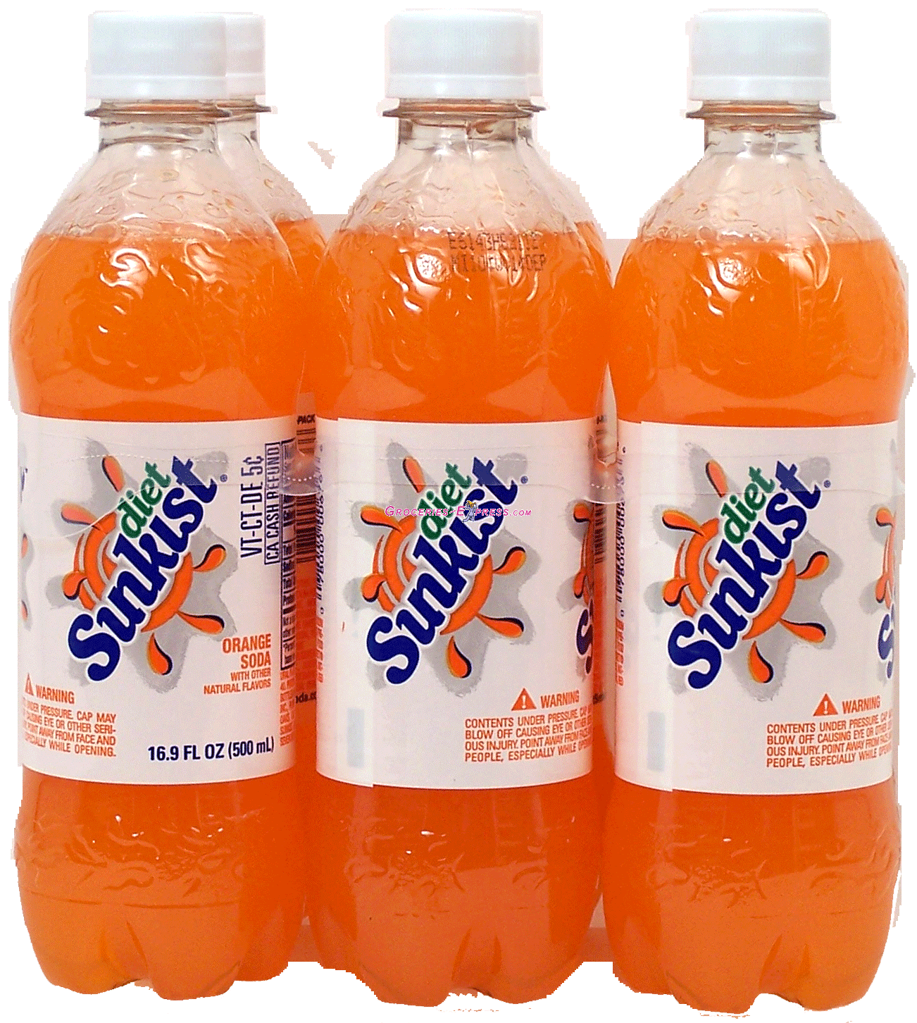 Sunkist  diet orange soda pop, 6 1/2-liter Full-Size Picture